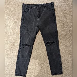 American eagle super high rise jegging